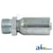 A & I Products (HC-MF) Male Seal Lok - Rigid - Straight (w/ O-Ring) 3" x2" x1" A-MF-06-08 - alternate 2